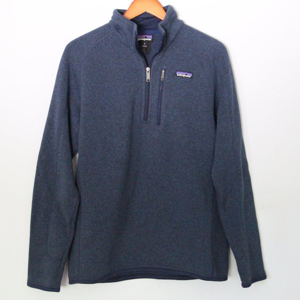 Patagonia Better Sweater Mens Blue Pullover M